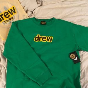 drew house secret green crewneck
